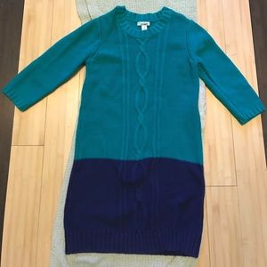 Girls size 10/12 sweater dress